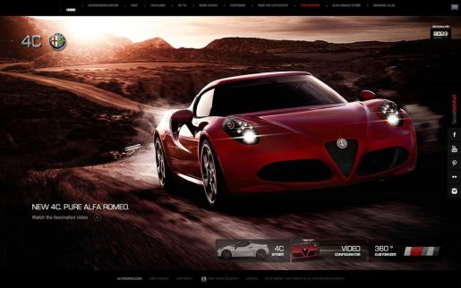 Alfa Romeo 4C - 15 Interactive Key Award