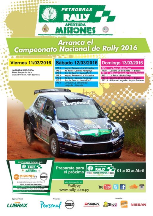 Nacional de Rally 2016 5