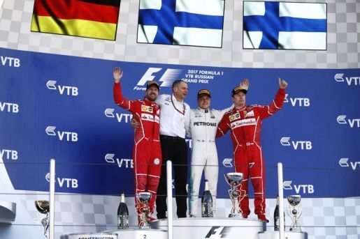 Rusia Vettel Hamilton 1